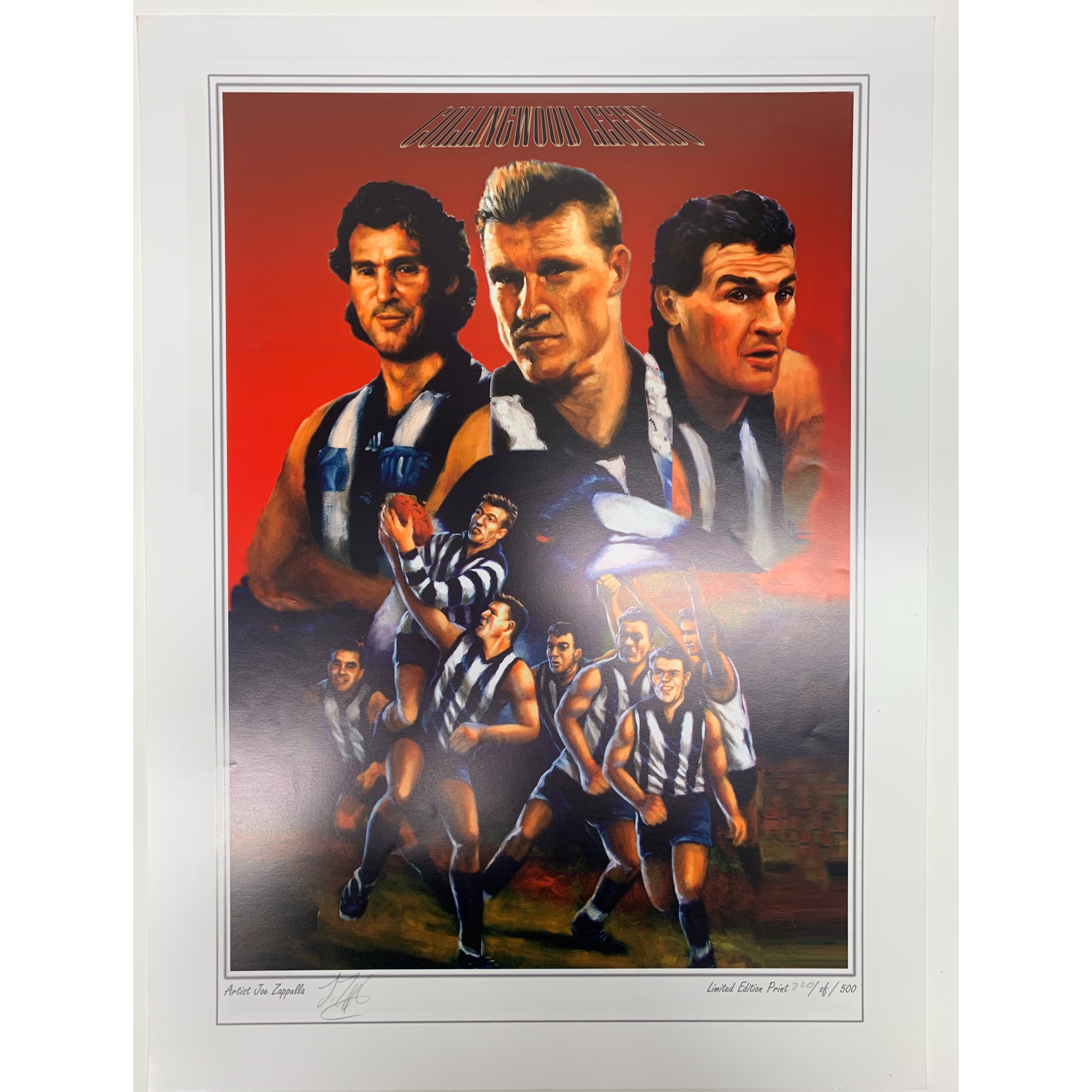 Collingwood Magpies – Legends Player Limited Edition Print ̵...