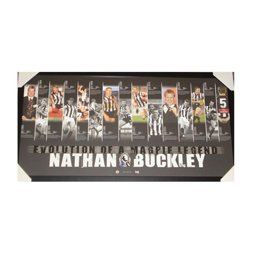 Collingwood Magpies – Nathan Buckley Limited Edition Evolution C...