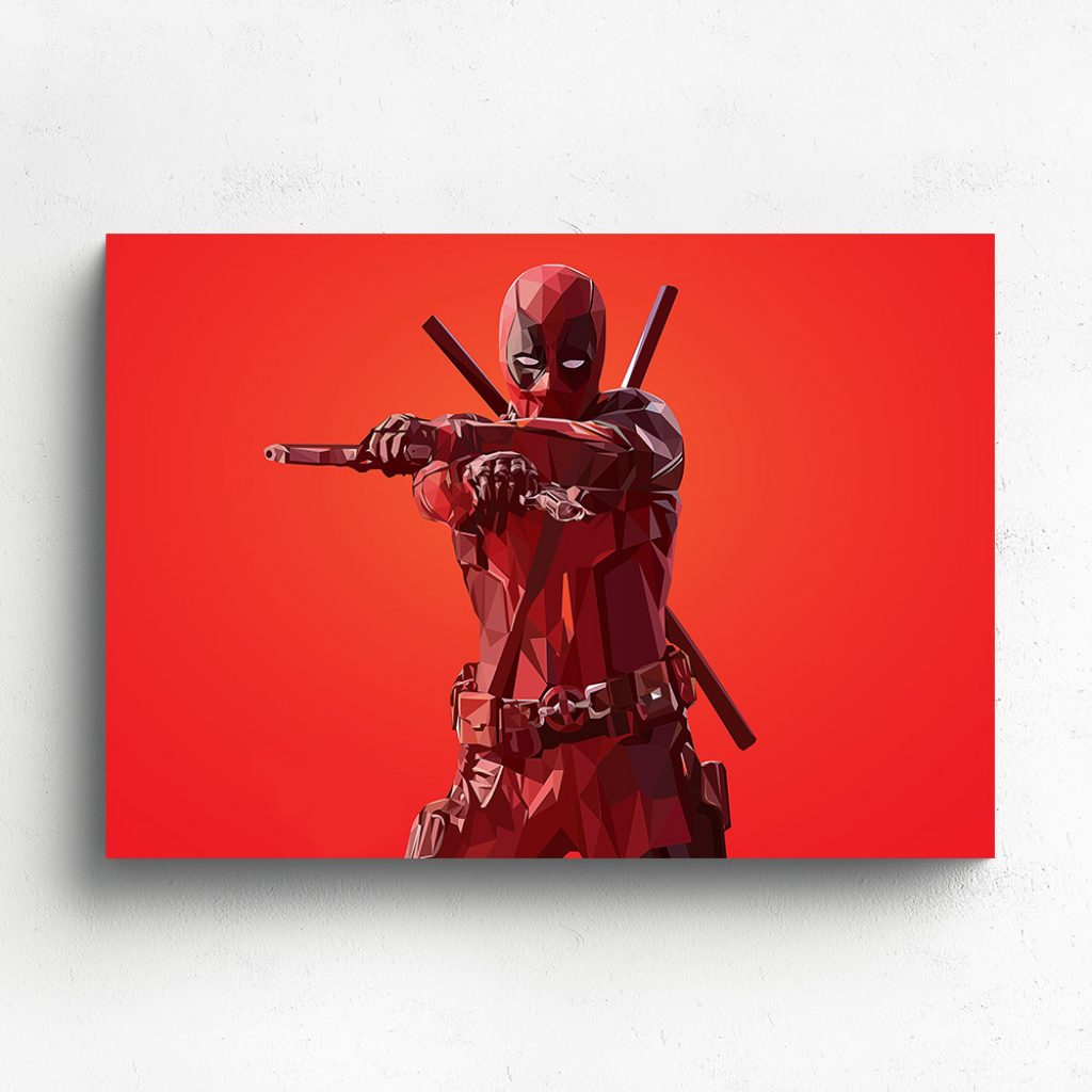 Canvas Deadpool H 2