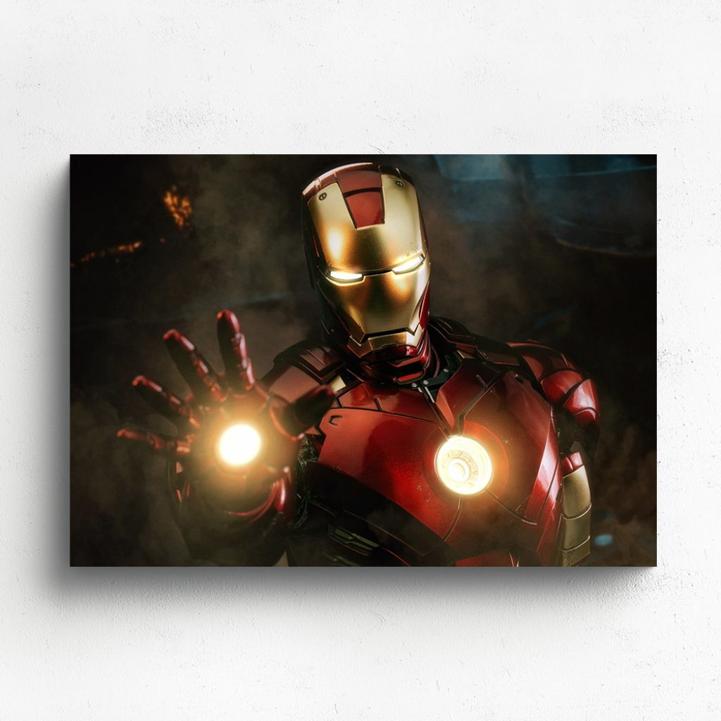 Canvas - Iron Man H 1 | Taylormade Memorabilia | Sports Memorabilia ...