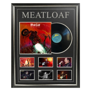 Music - Meat Loaf - Bat Out Of Hell Signed & Framed Album Cover #30163