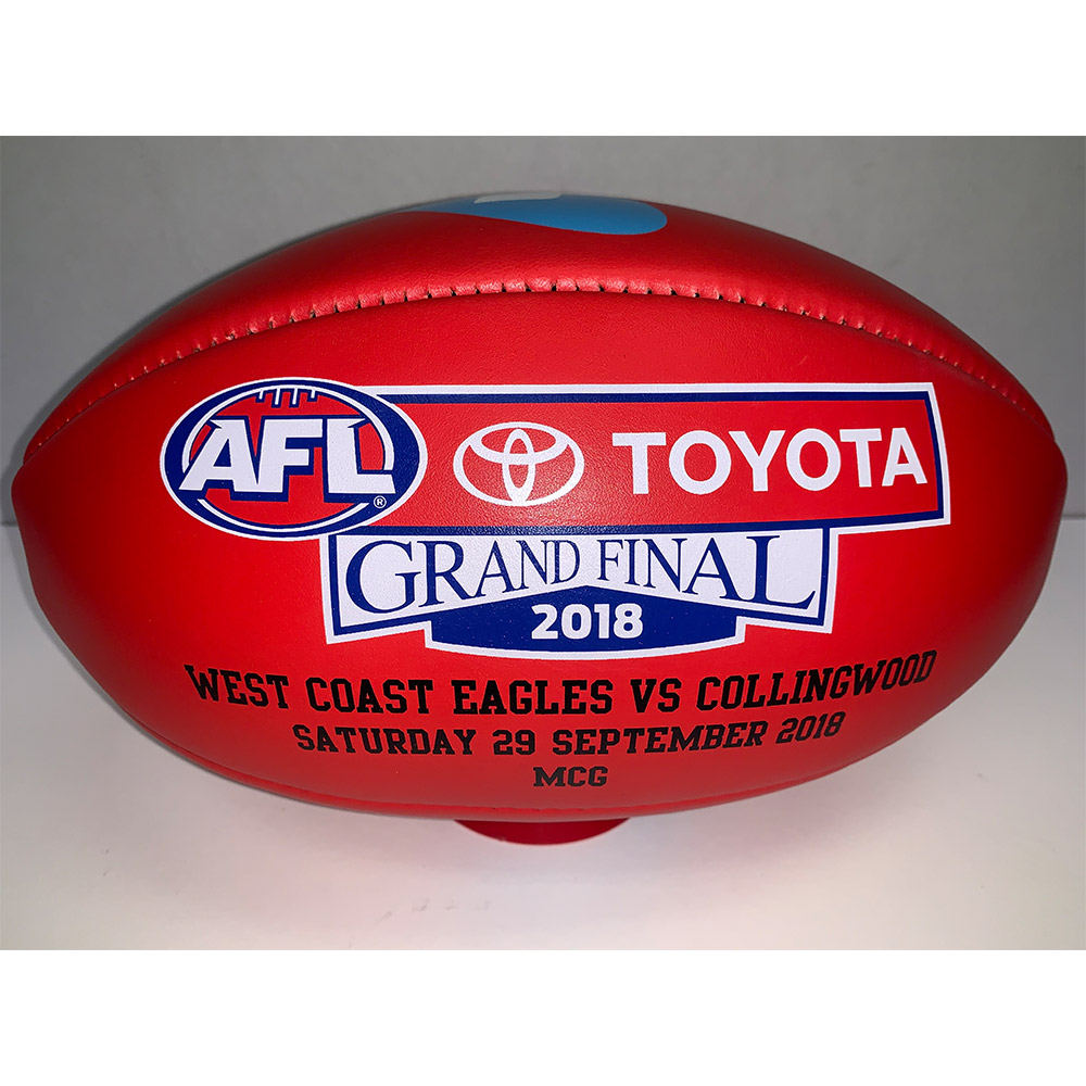 West Coast Eagles - Sherrin 2018 Final Football Taylormade Memorabilia Sports Memorabilia Australia
