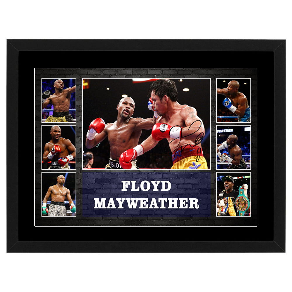 Boxing – Floyd Mayweather Framed Pre Print