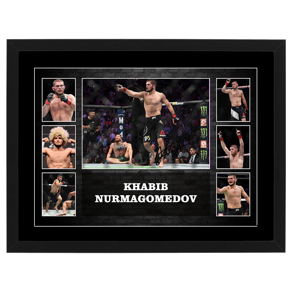 UFC – Khabib Nurmagomedov Framed Pre Print Collage