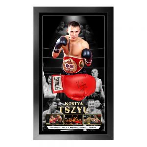 Boxing - Kostya Tszyu Signed & Framed Boxing Glove (PSA)