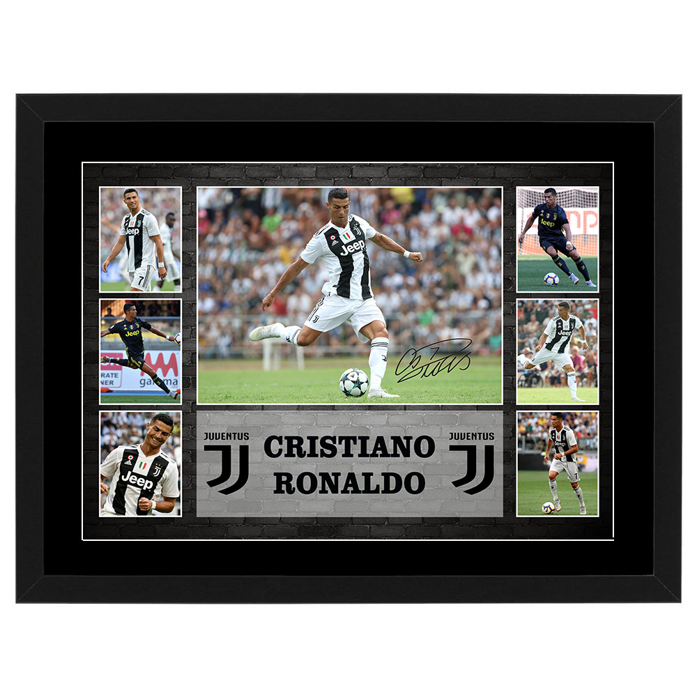 Soccer – Cristiano Ronaldo Juventus Framed Pre Print