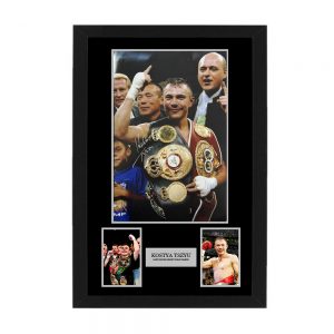 Boxing - Kostya Tszyu Signed & Framed 18x12 Photograph