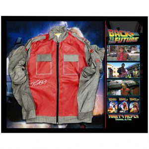 Michael J Fox - "Back to the Future" Signed & Framed Marty McFly Jacket