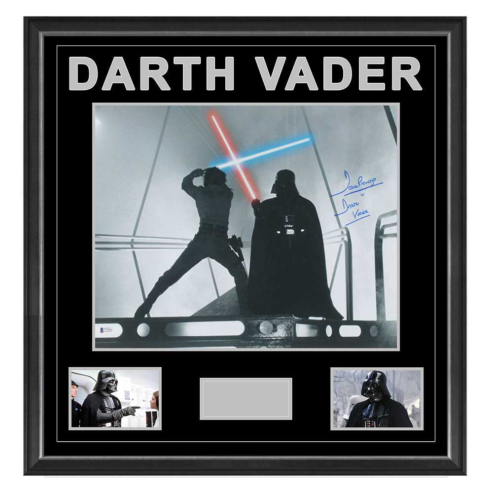 Dave Prowse – Star Wars Darth Vader Signed & Framed 16×...