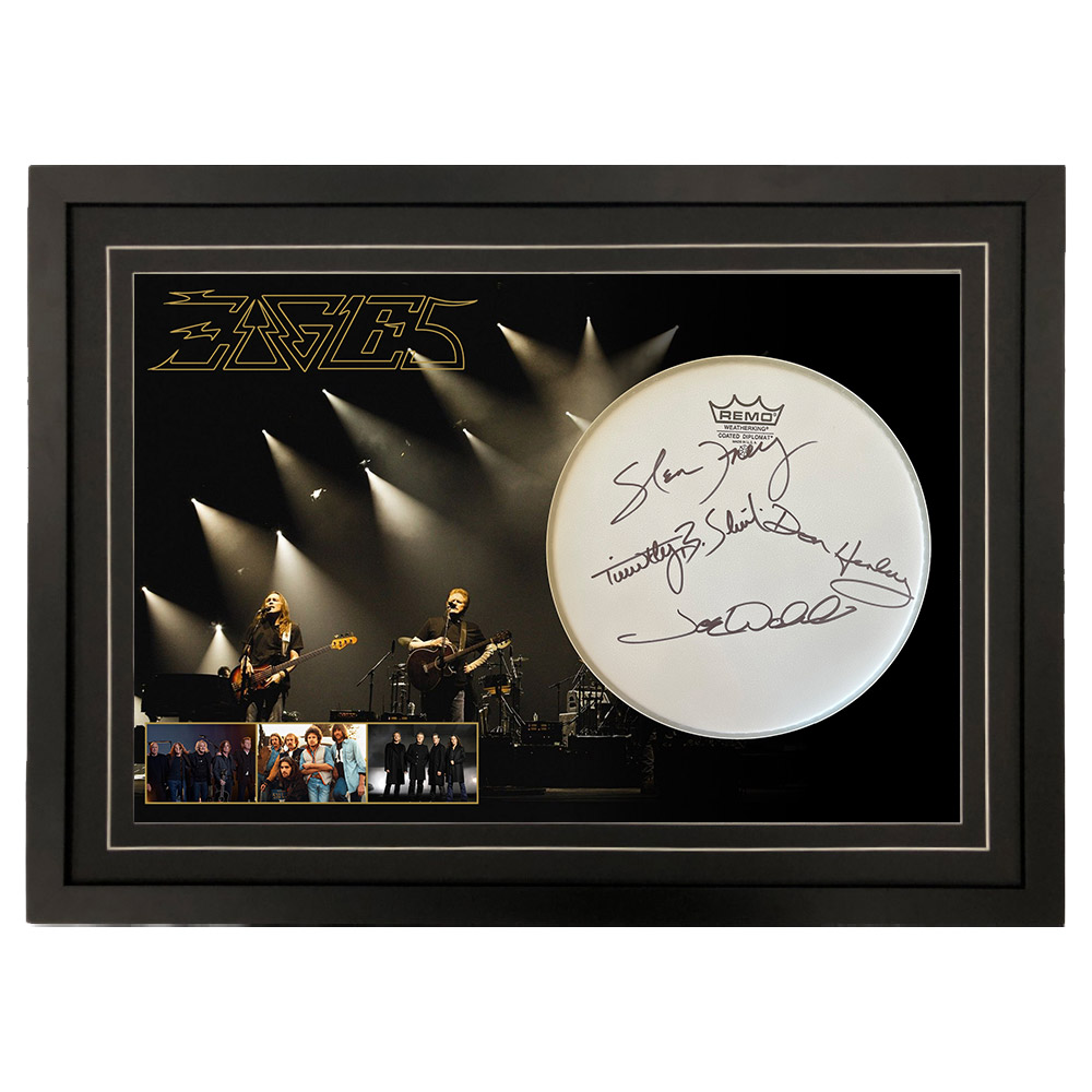 Eagles – Signed & Framed Drumskin #26743