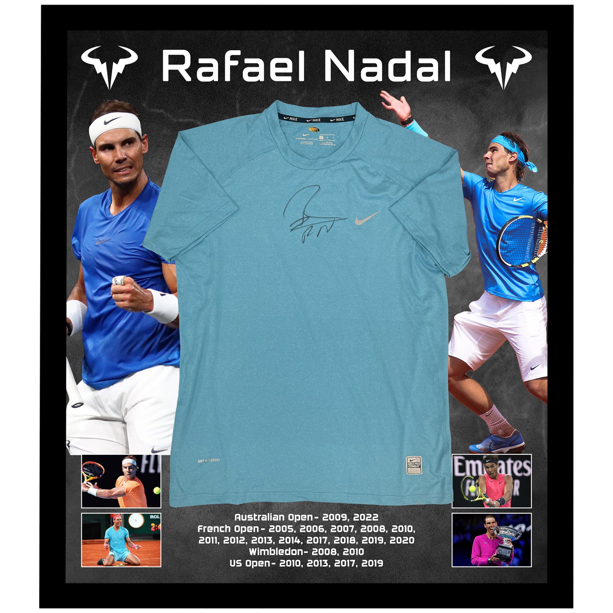 【日本未発売】【US:Lサイズ】Rafael Nadal テニスシャツ 日本未発売】【US:Lサイズ】Rafael Nadal テニスシャツ 日本未