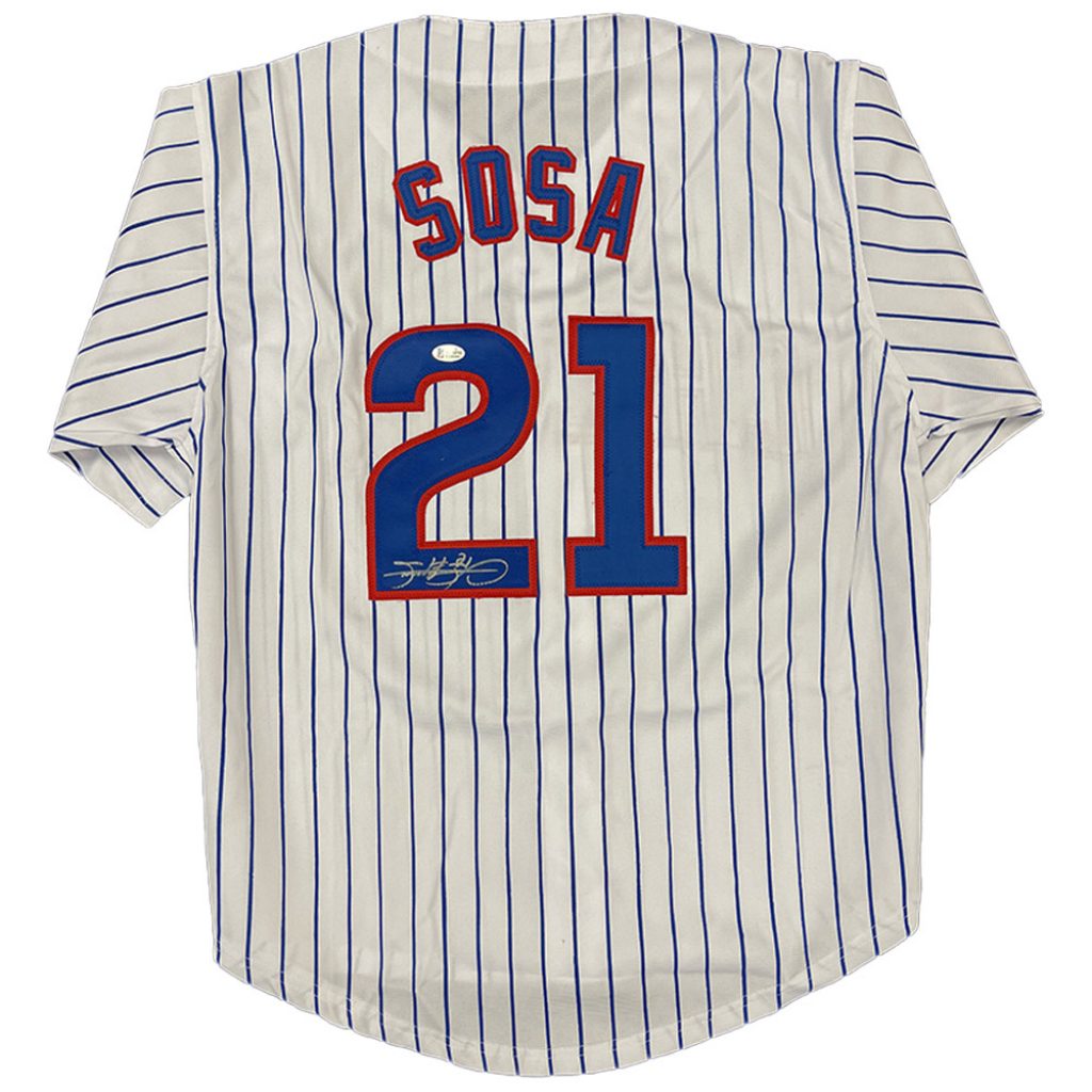 Darryl Strawberry Signed New York Yankees Custom Jersey (Beckett Witness  Certified)