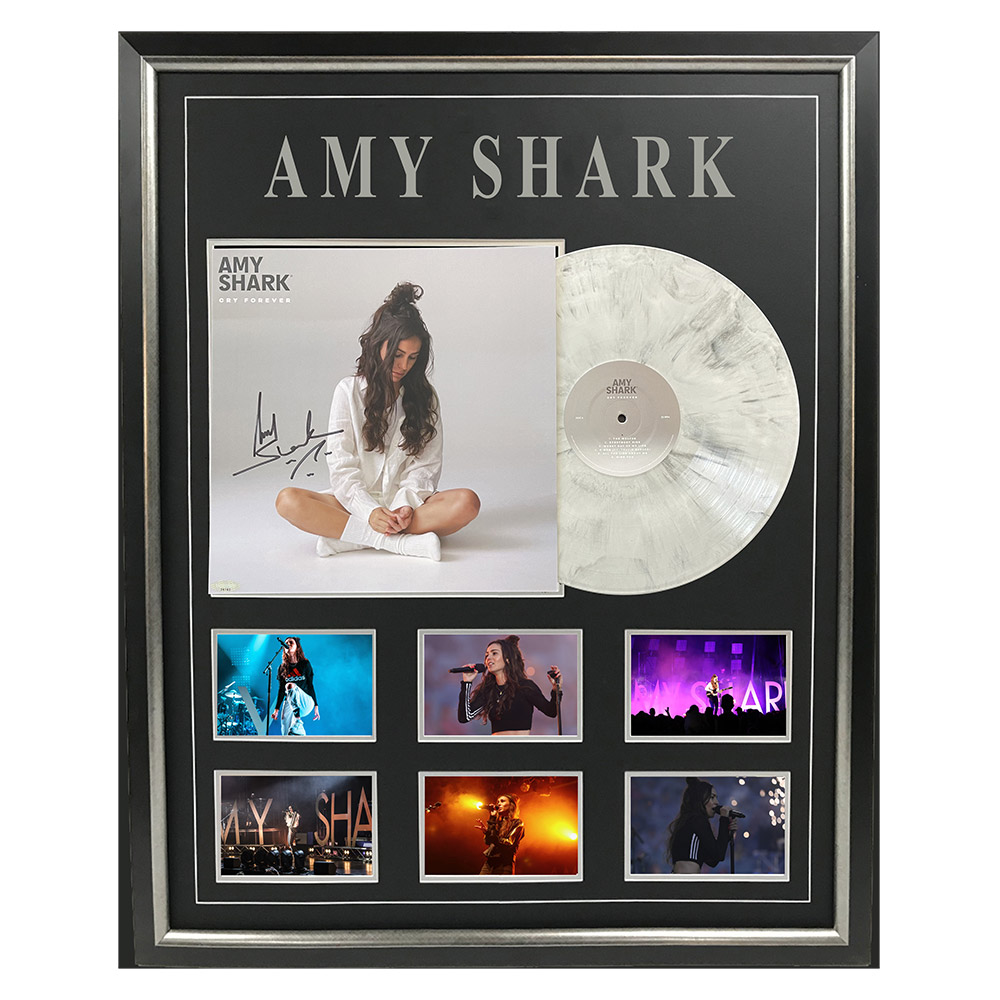 Music – Amy Shark – Cry Forever Signed & Framed Album...