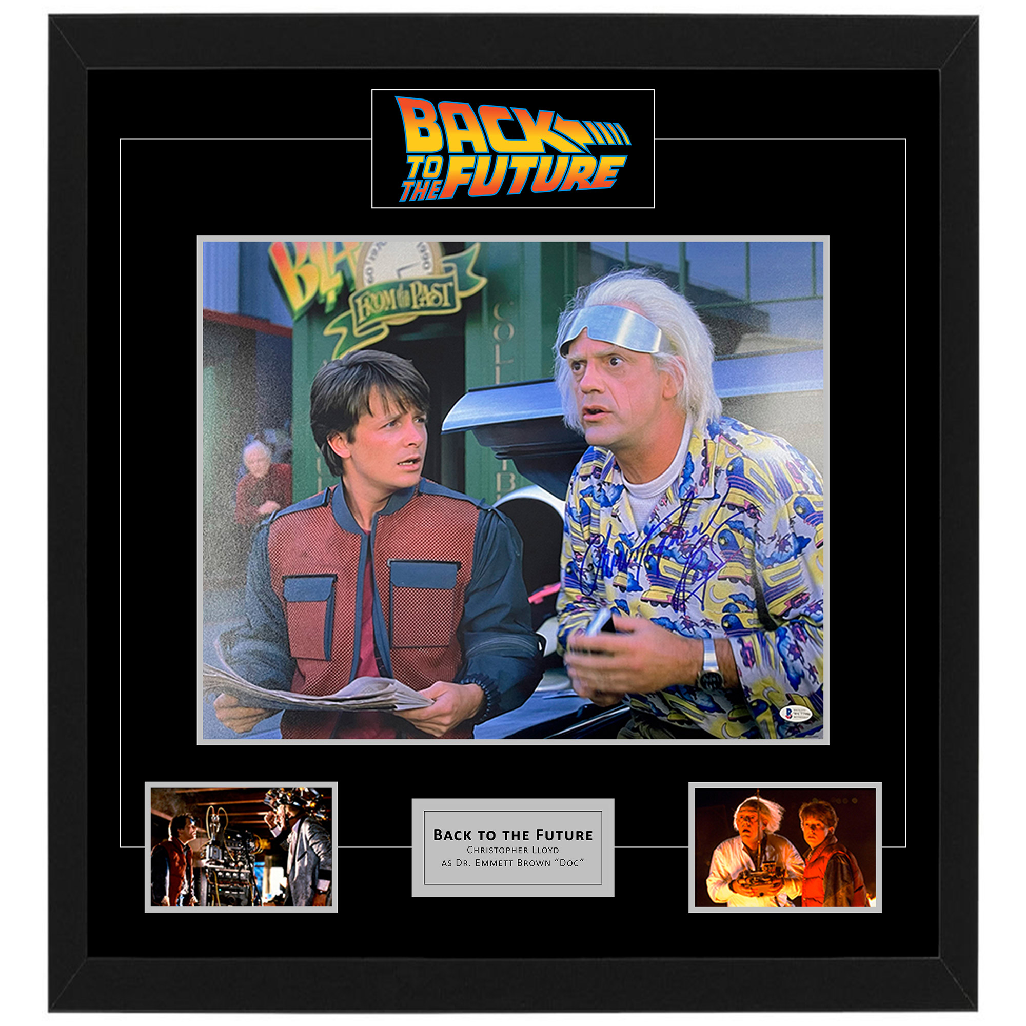 Christopher Lloyd – “Back to the Future” Signed ...