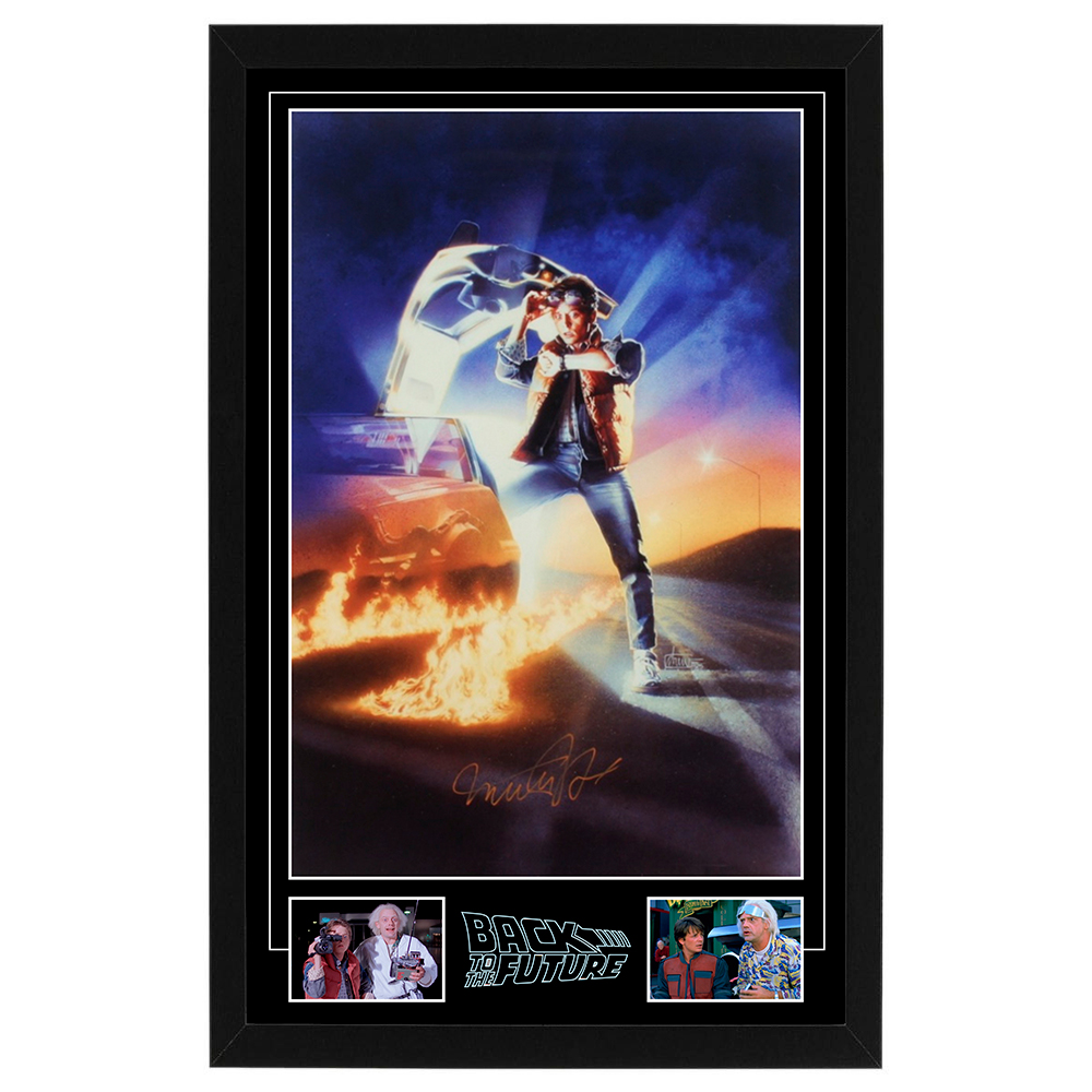 Michael J. Fox – “Back to the Future” Signed & ...