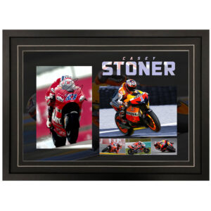 Casey Stoner - "Moto GP" Signed & Framed 8x12 Photo
