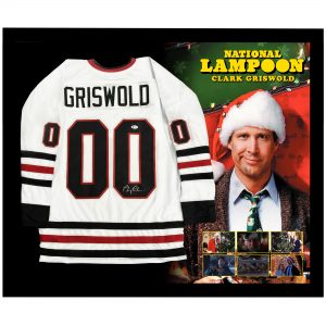 National Lampoon's - Chevy Chase Signed & Framed Clark Griswold Jersey (Beckett)