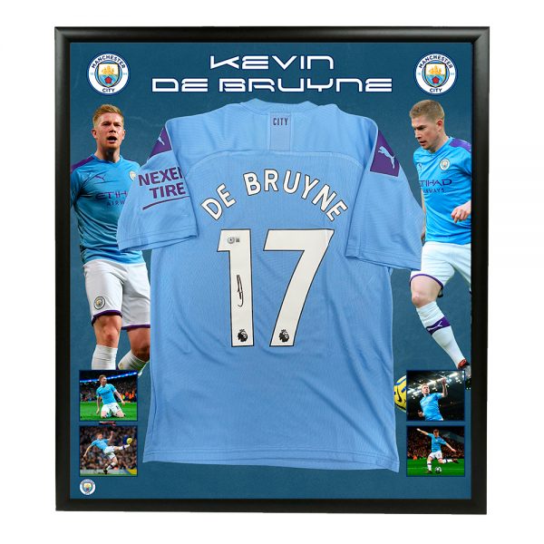 Kevin De Bruyne Signed Manchester City F.C. Jersey (Beckett Hologram)