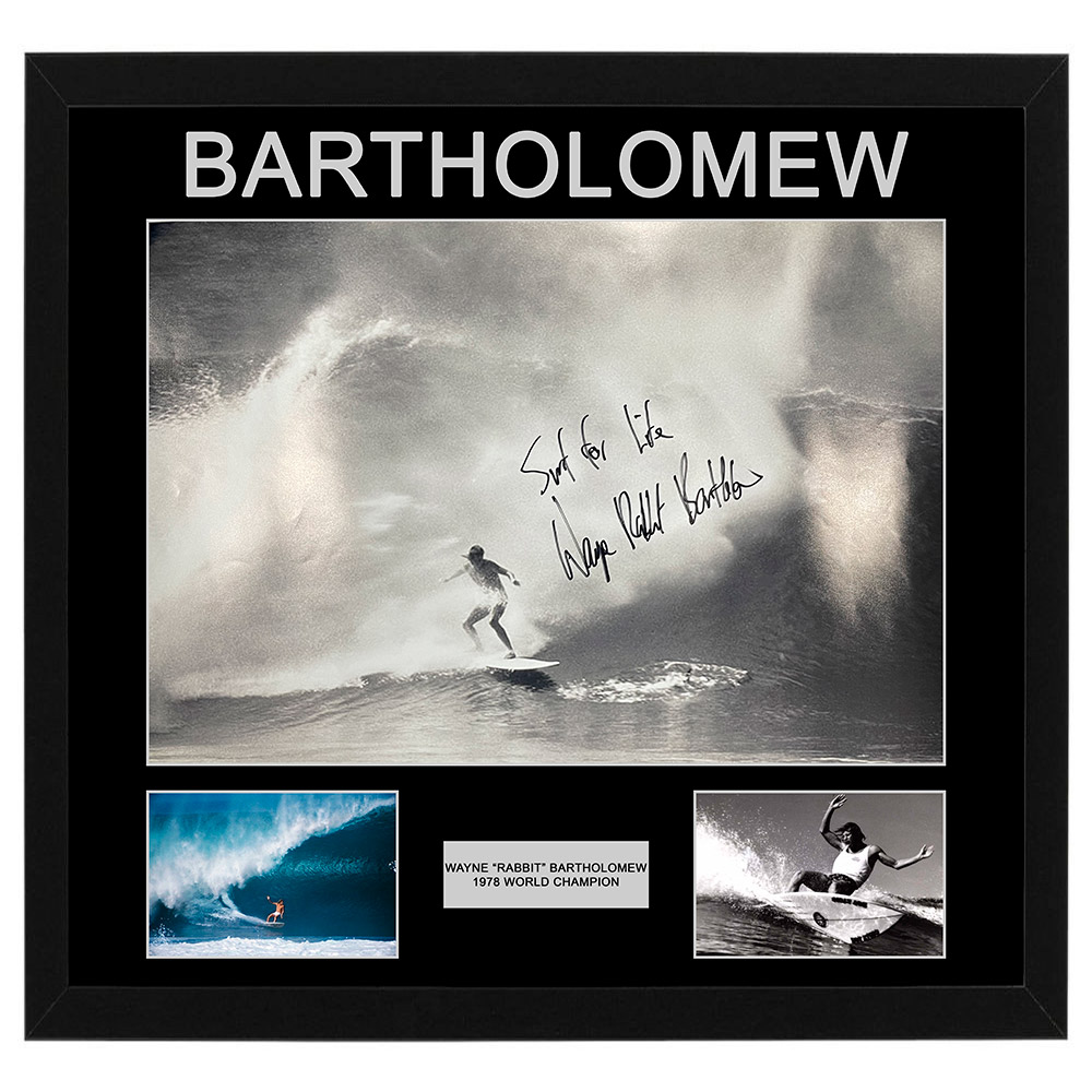 Wayne Bartholomew – Signed & Framed 19×13 Photograph
