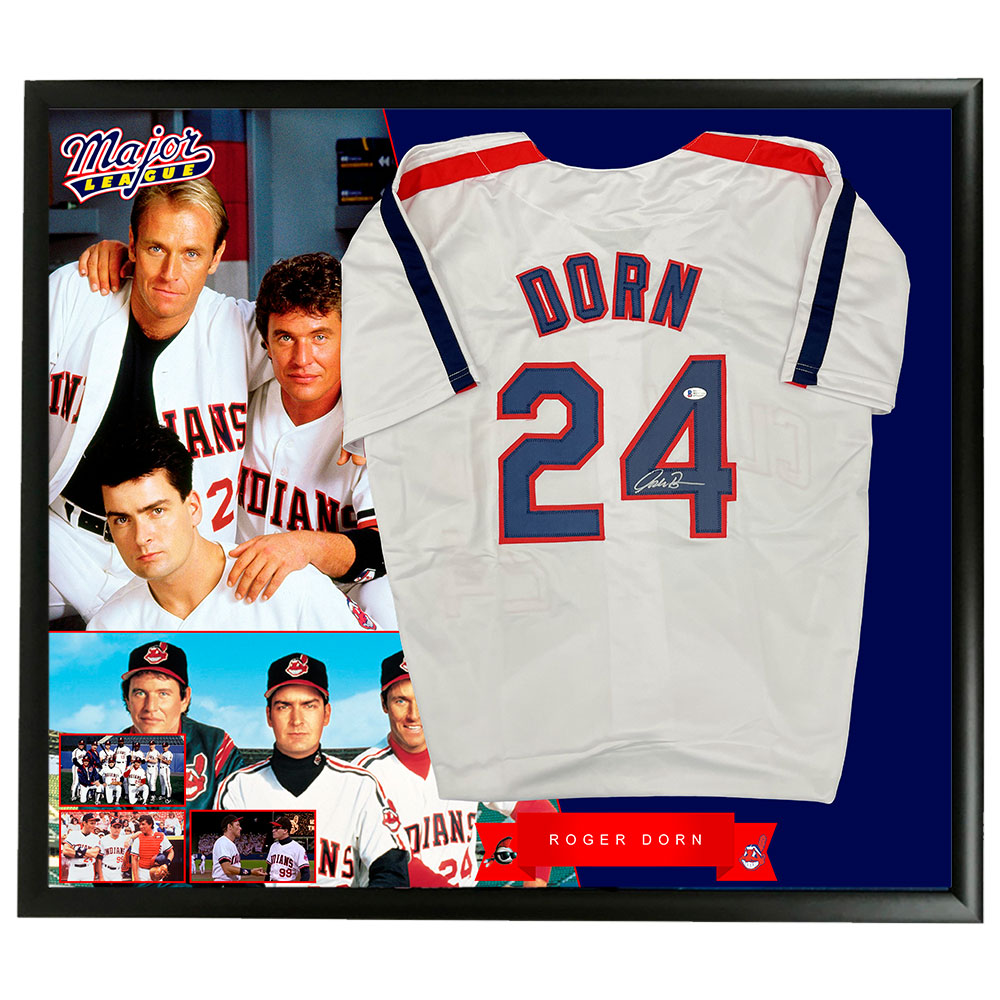 Corbin Bernsen – Major League Signed & Framed Baseball Jers...