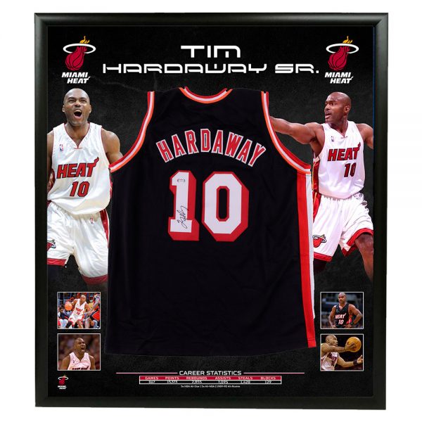 Tim Hardaway Miami Heat 96-97 HWC Swingman Jersey - White - Throwback