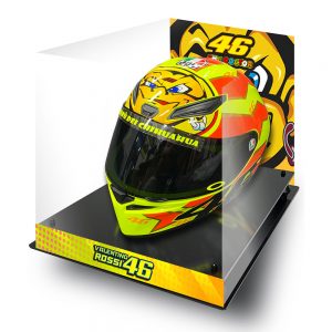 VALENTINO ROSSI - HAND SIGNED K1-S-SMU ROSSI 2001 RACE HELMET