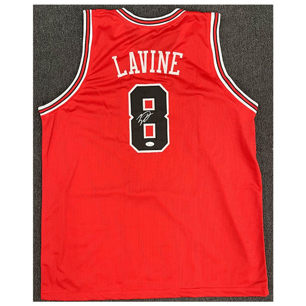 Basketball - Zach Lavine Signed Chicago Bulls Jersey (JSA COA