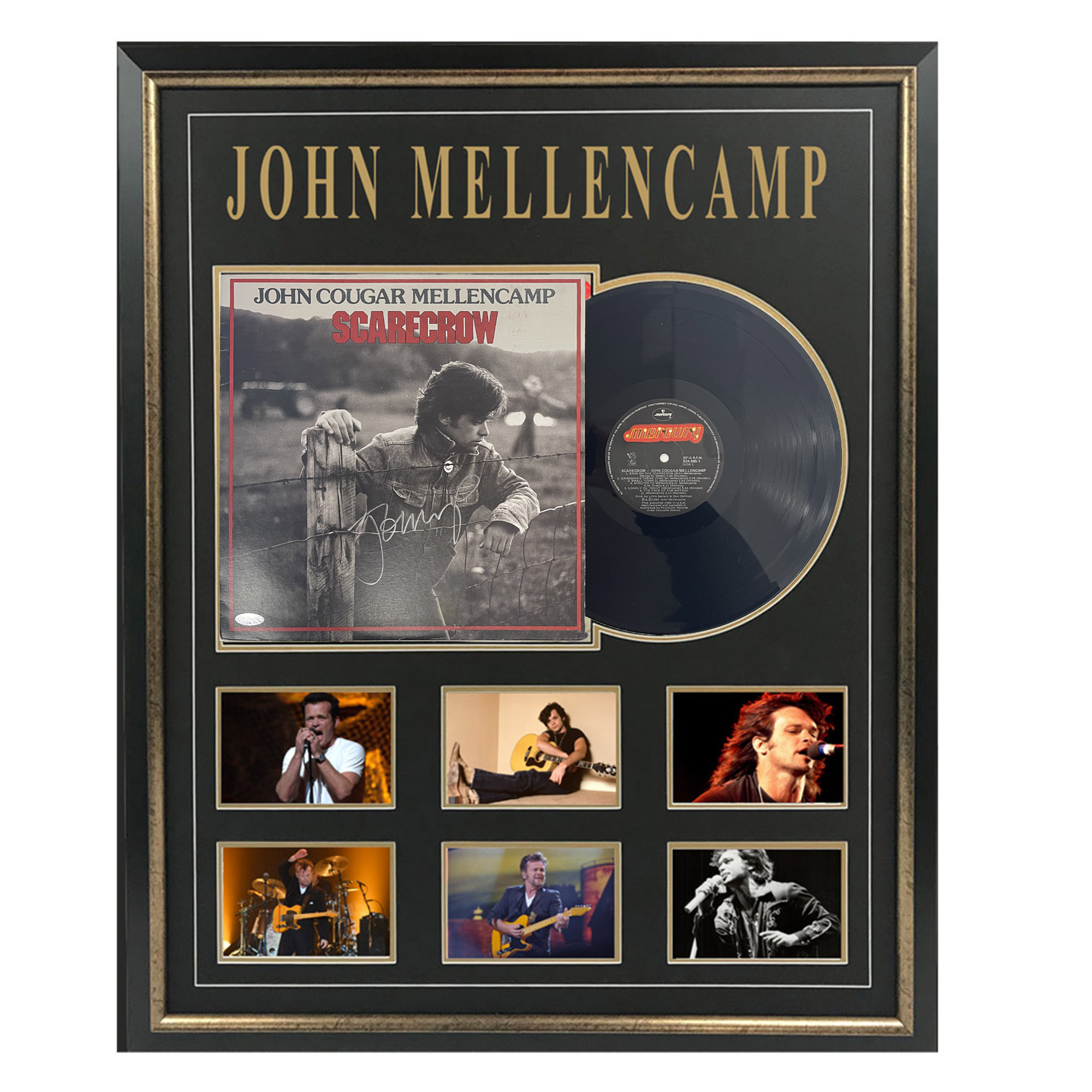 Music – John Cougar Mellencamp – Scarecrow Signed & F...