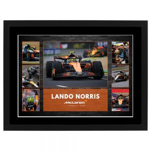 Formula 1 - Lando Norris McLaren Framed Pre Print