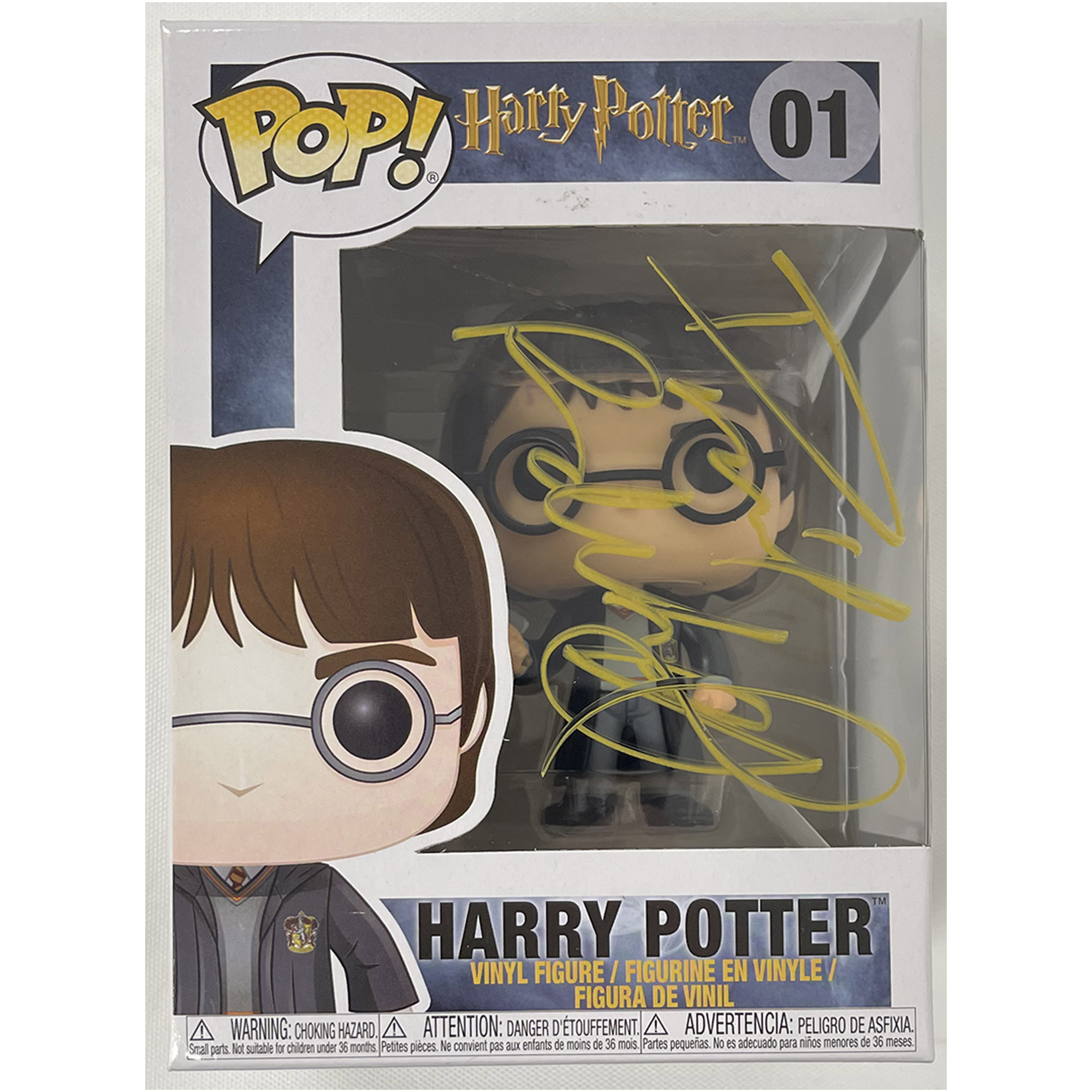 Daniel Radcliffe – Harry Potter #01 Autographed Funko POP! Vinyl Figure