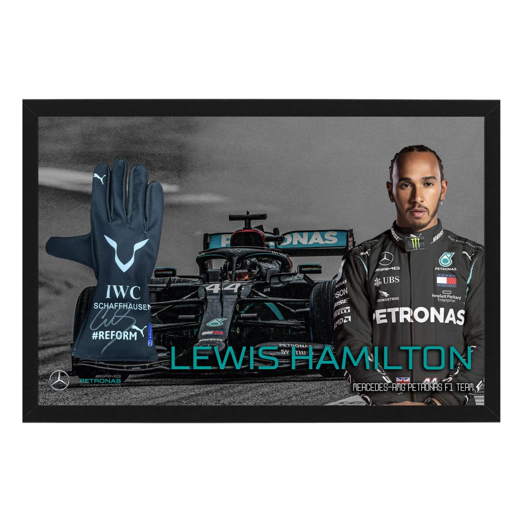 Formula 1 - Lewis Hamilton Hand Signed Race Helmet Helmet | Taylormade