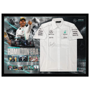 Formula 1 - Lewis Hamilton Signed & Framed Shirt