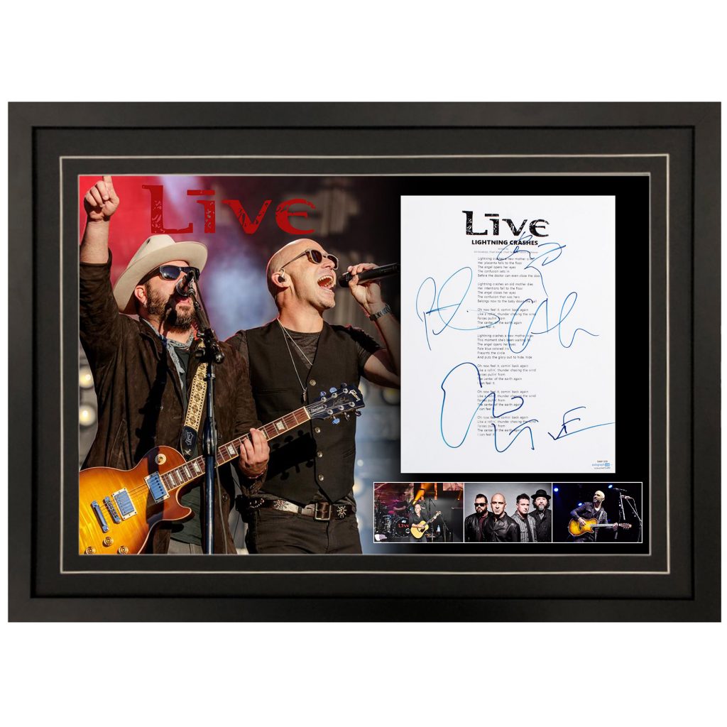 Music - Live Signed & Framed 