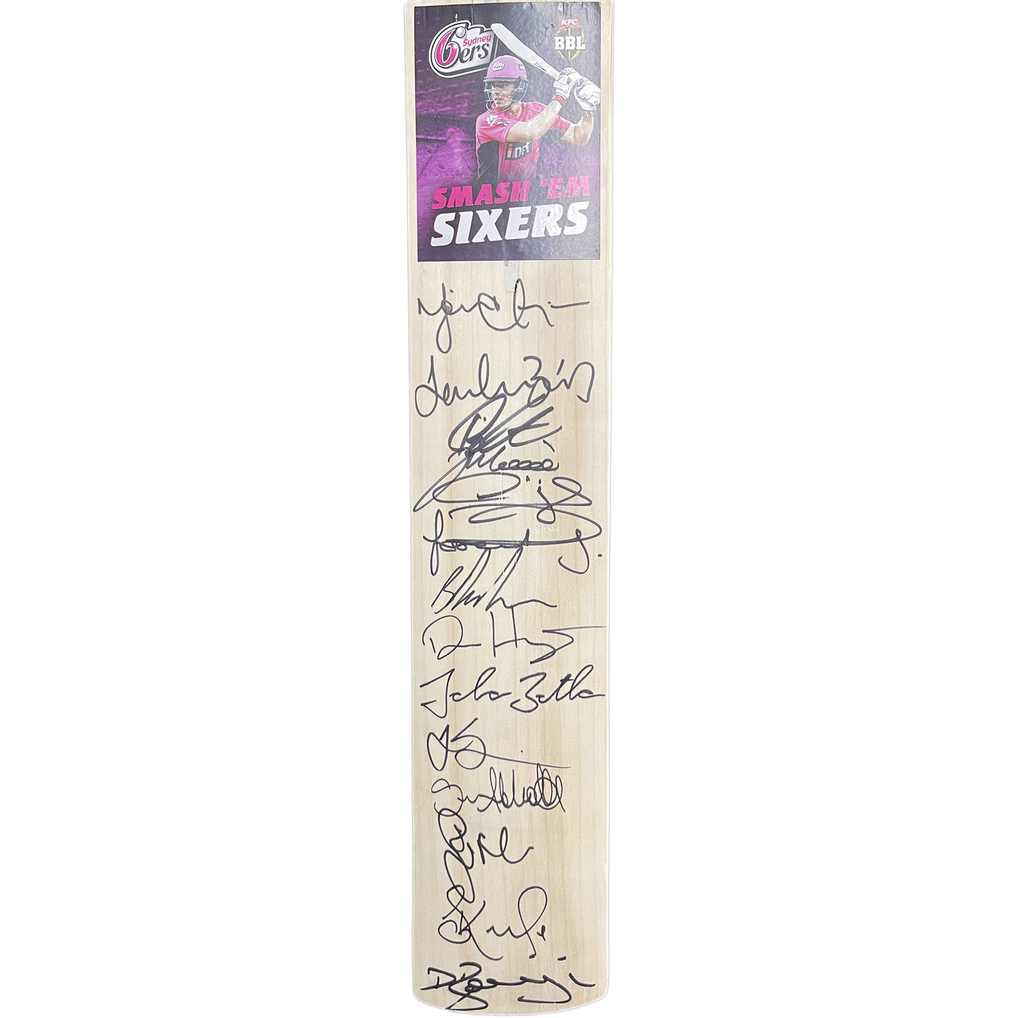 Sydney Sixers on X: Want to own a signed Sydney Sixers playing