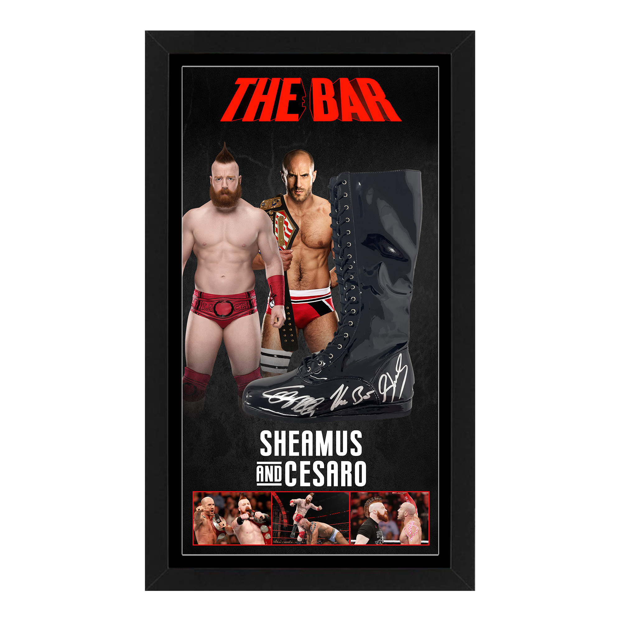 WWE – “The Bar” Sheamus & Antonio Cesaro Signed...