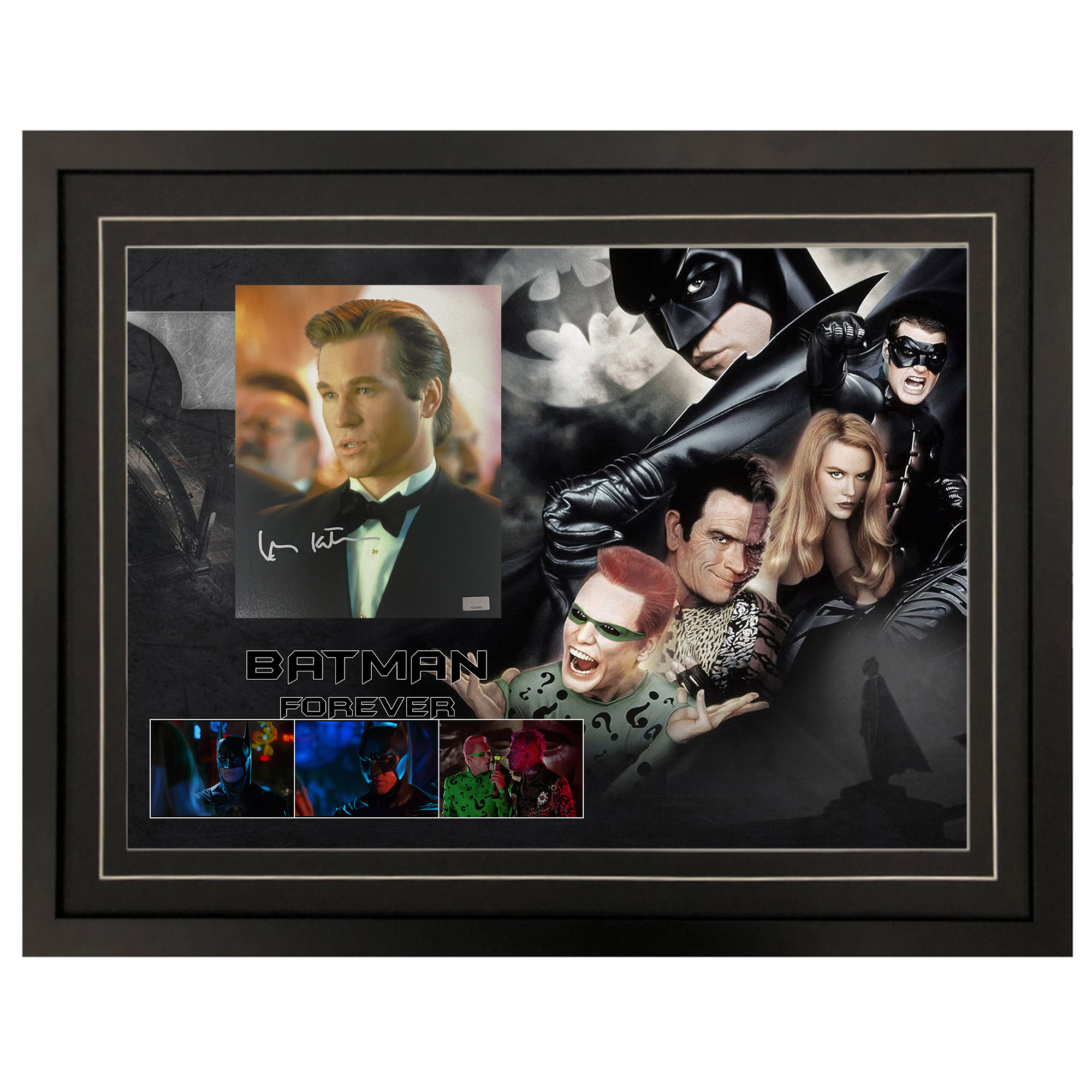 Val Kilmer – “Batman Forever” Signed & Framed 8...