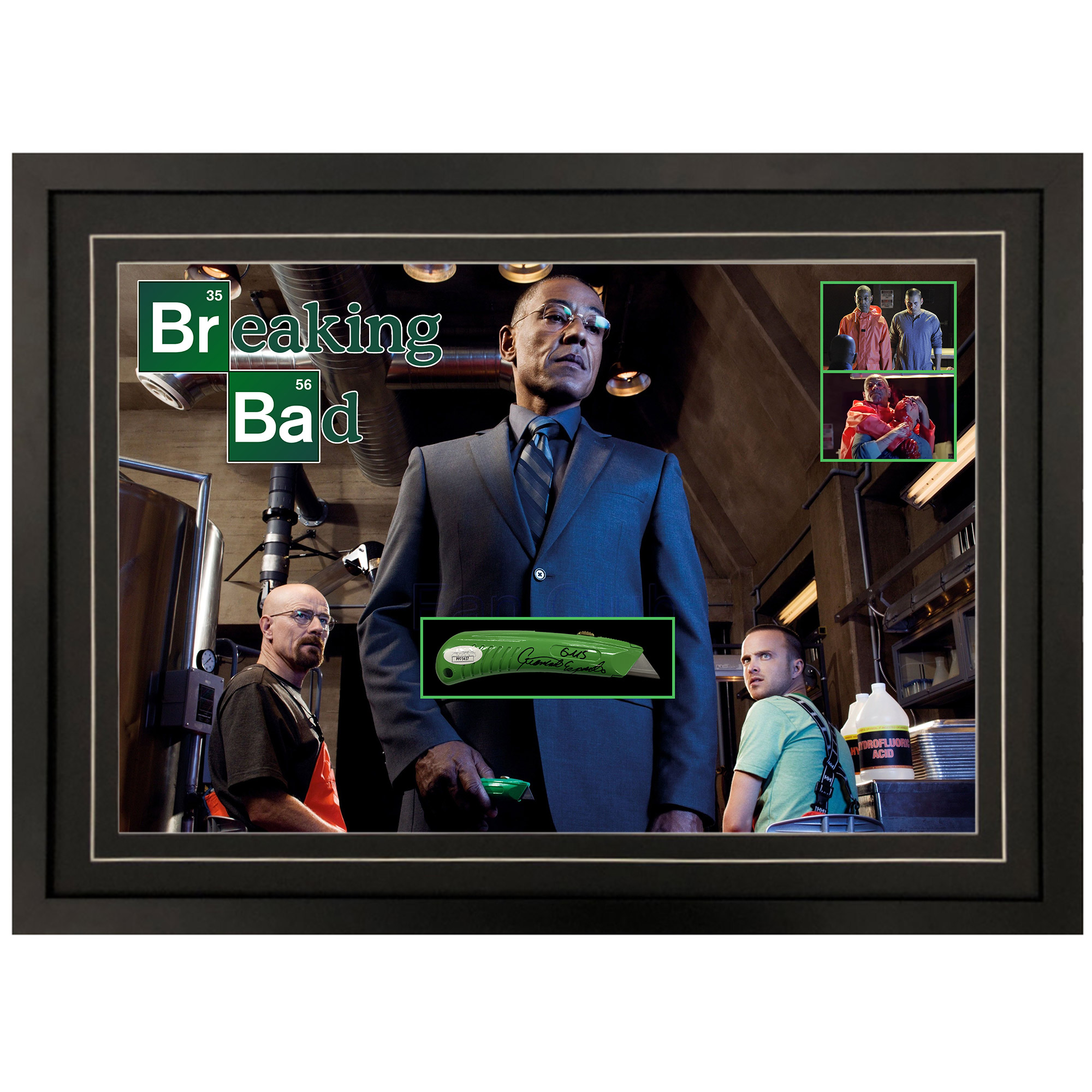 Breaking Bad – Giancarlo Esposito Signed & Framed Green Box...