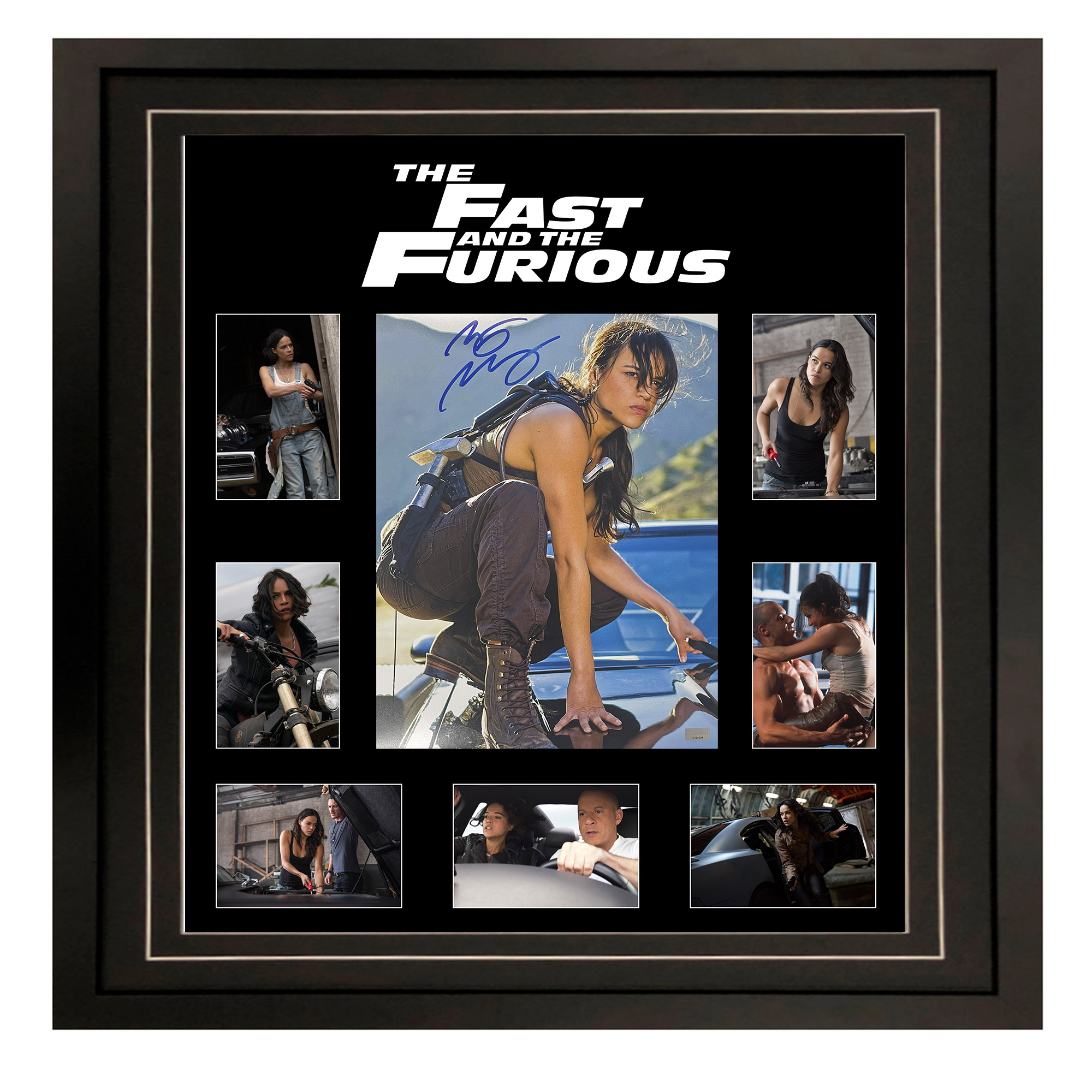 Fast & Furious – Michelle Rodriguez Signed & Framed 11...