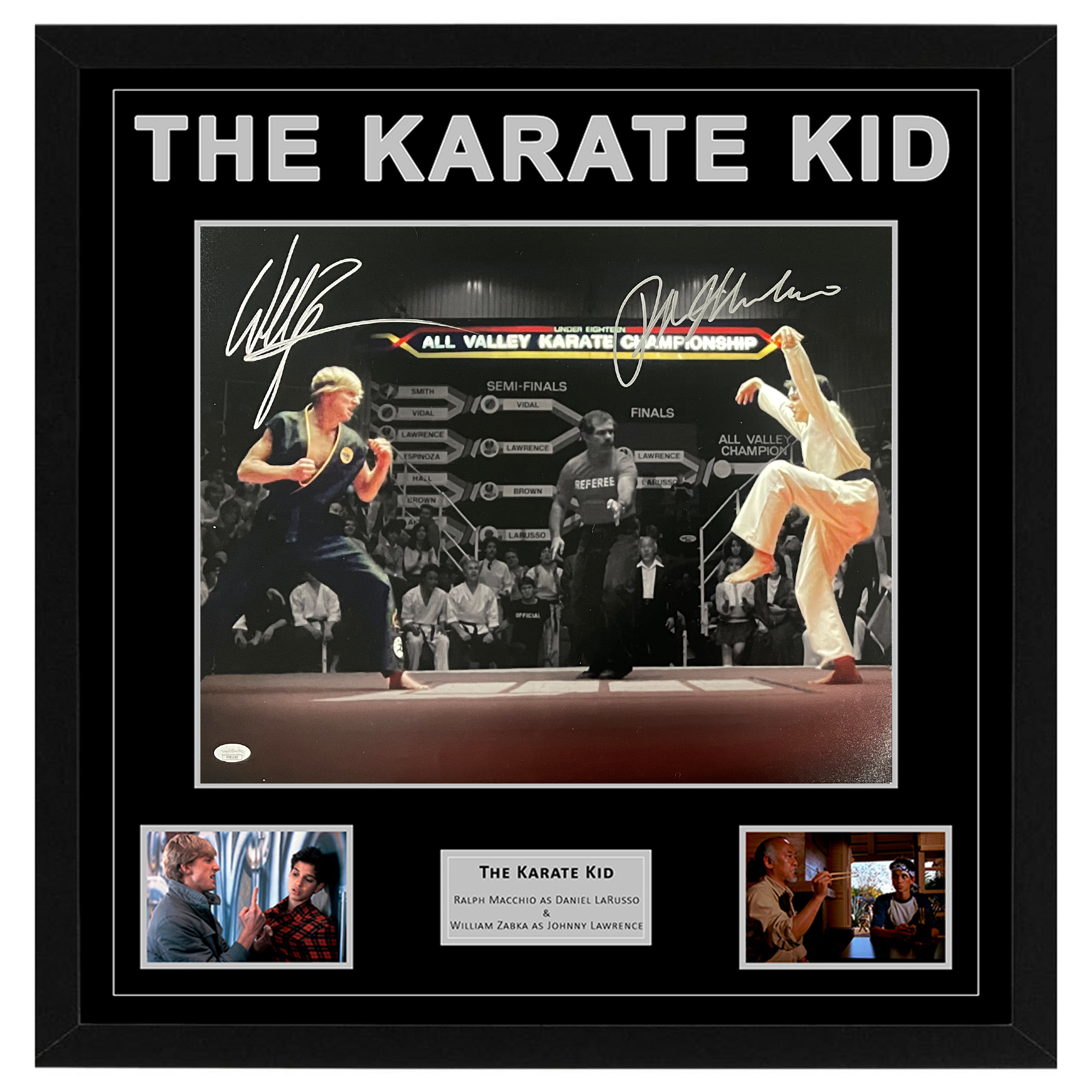 Ralph Macchio & William Zabka – “The Karate Kid”...