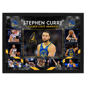 Basketball - Stephen Curry Golden State Warriors Framed Large Photo Collage