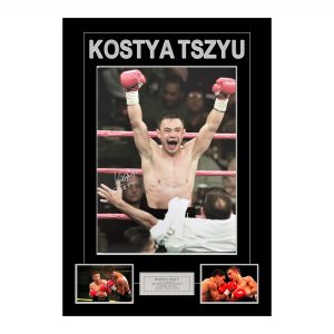 Boxing - Kostya Tszyu Signed & Framed 20x15 Photograph