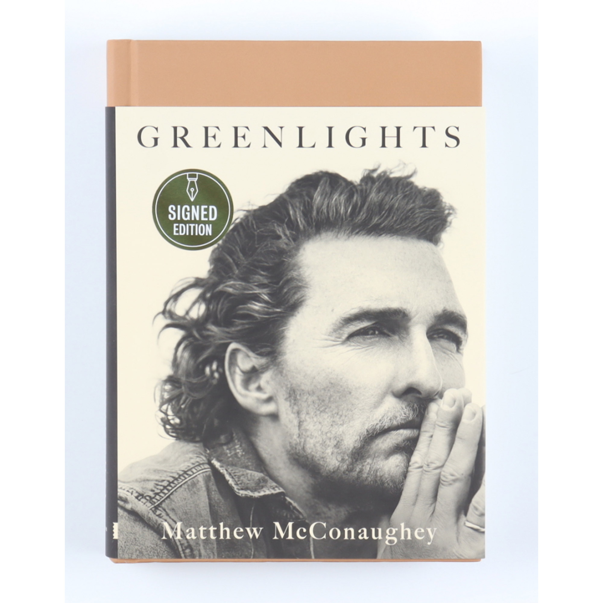 Matthew McConaughey – Hand Signed “Green Lights” Har...