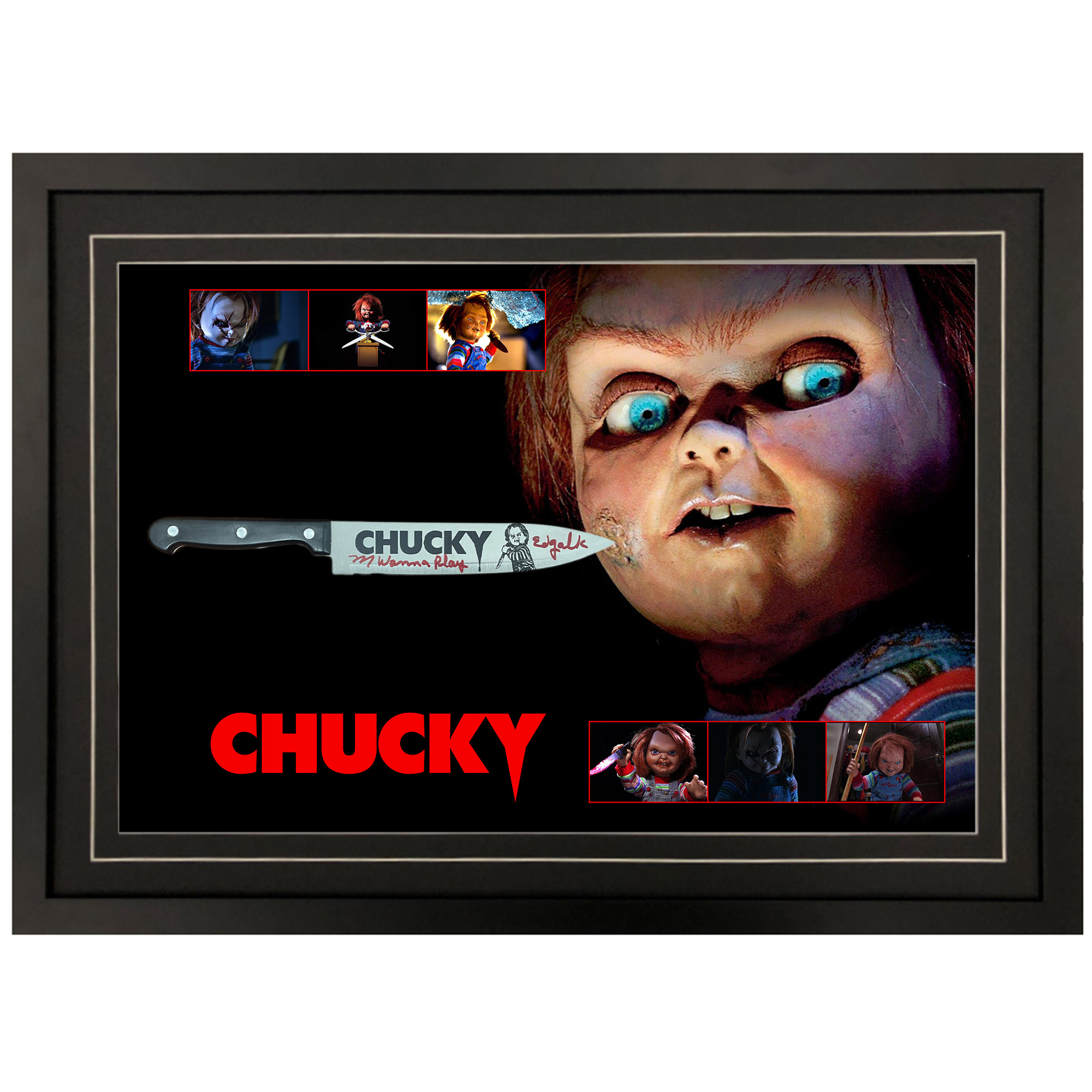 Child’s Play – Ed Gale Signed & Framed Stainless Stee...