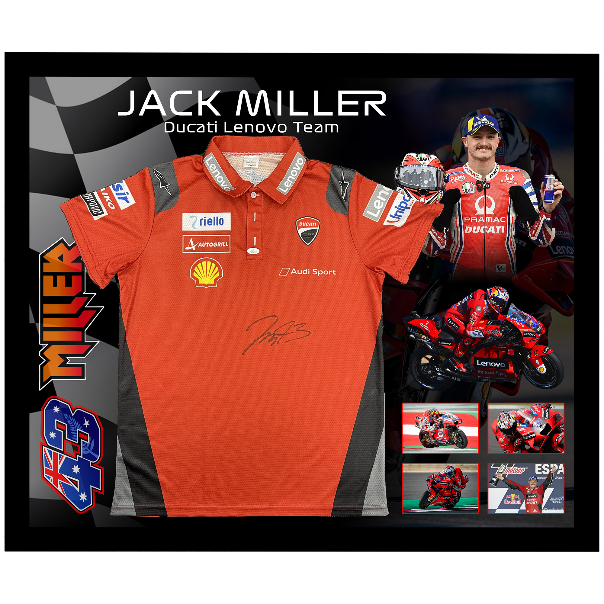 Motorsport – Moto GP – Jack Miller Signed & Framed 20...