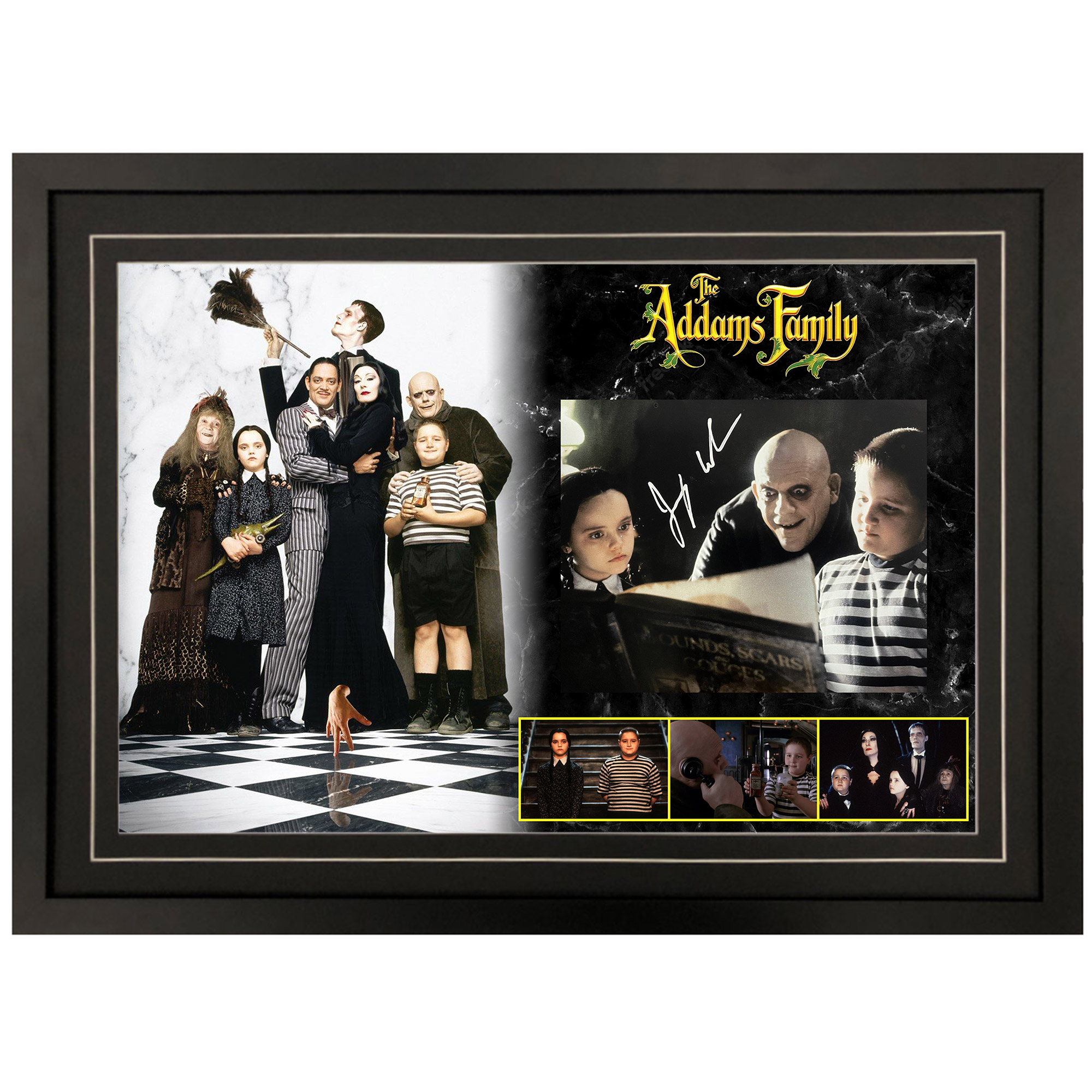 Jimmy Workman – “The Addams Family” Pugsley Signed &...