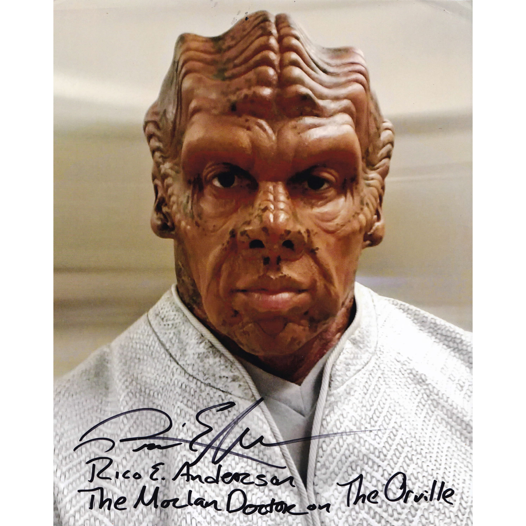 Rico E. Anderson – Hand Signed The Orville 8×10 Photograph