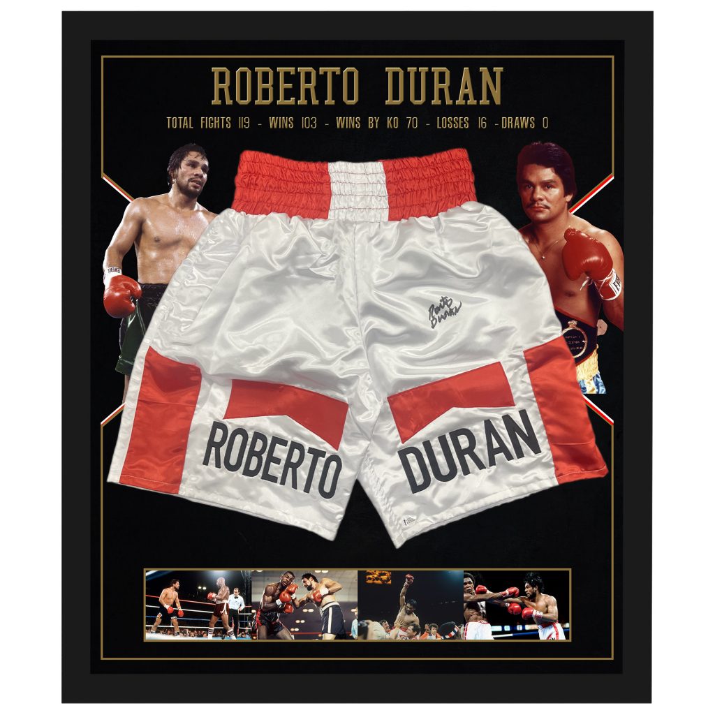 signed boxing shorts