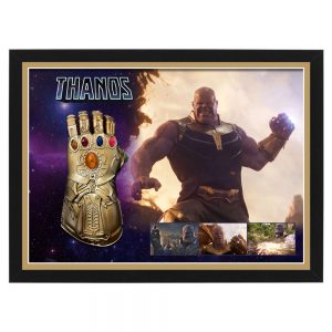 Josh Brolin - Signed & Framed "Thanos" Infinity Gauntlet (Beckett Hologram)