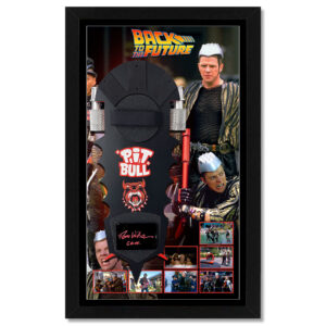 Back to the Future - Tom Wilson Signed & Framed "Pit Bull" Hoverboard