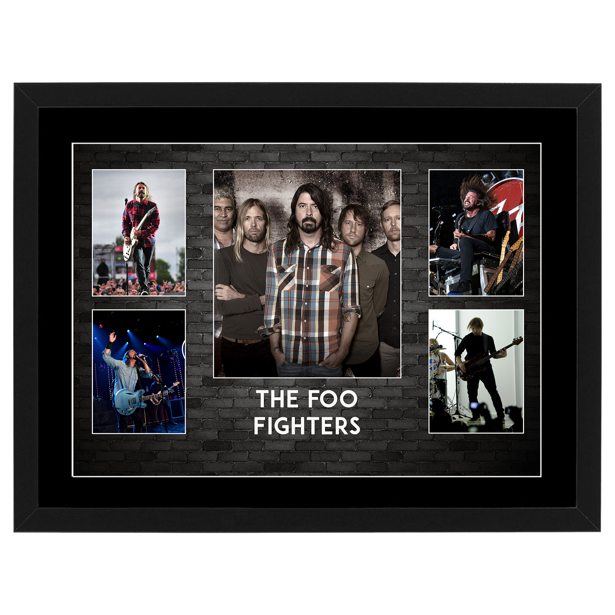 Music – Foo Fighters Framed Pre Print Collage